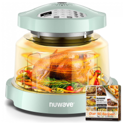 Forno Nuwave Oven Pro Plus 2 Air Fryer Verde Menta Convecção Infravermelho Sem Descongelar 4,5 kg 120V