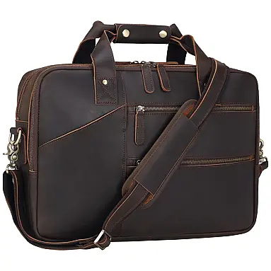 Bolsa Carteiro Masculina de Couro