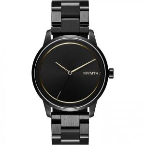 Relógio Unissex Analógico Quartzo de Aço Inoxidável, MVMT 28000187, Preto