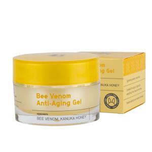 Gel Facial Anti Idade Natural a Produção de Colágeno, 30 mL, BEE RX, Amarelo