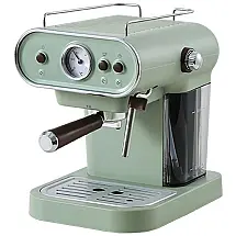 Máquina de Café Expresso com Espumador de Leite, 110V, ADIOLI, Verde