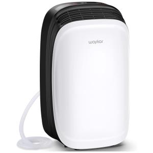 Desumidificador 50L com Mangueira de Drenagem, Área 140 m2, WAYKAR, Branco