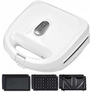 SHBV Sanduicheira Antiaderente c, 3 placas, 750W 220V, branco