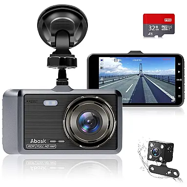 Abask Câmera Automotiva Frontal 1080P