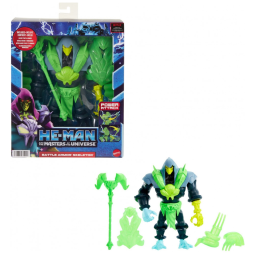 Boneco de Ação Esqueleto com Armadura de Batalha e Acessórios, Master Of The Universe