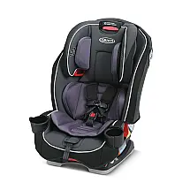 Cadeira de Bebê para Carro 3 em 1 com 10 Posições, 2 a 45 kg, SlimFi LX, Preto