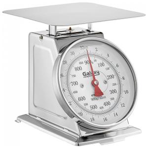 Balança Mecânica Porcionadora Galaxy SD-FLAT2 Aço Inoxidável Plataforma Quadrada Capacidade 0,9 kg