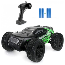 Carro Rc, controle remoto, caminhão off road com 2 baterias recarregáveis, 36 km, h