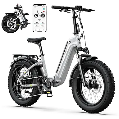 Bicicleta Elétrica Dobrável Sisigad 1500W,