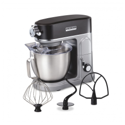Batedeira Planetária Elétrica Profissional 4.7L com 12 Velocidades Aço Inoxidável 450W, e, 110v, HAMILTON BEACH PROFESSIONAL 63240, Ciano
