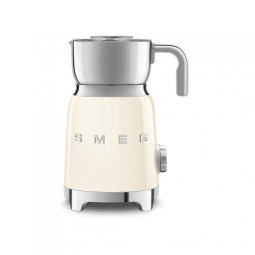 Espumador de Leite SMEG Retrô Estilo Anos 50 com 2 Discos, 6 Programas Pré-Definidos, Frotação Quente ou Fria e Aquecimento por Indução