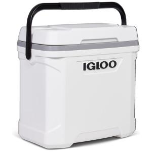 Cooler Térmico Profissional 30L com Isolamento de Espuma, IGLOO, Branco