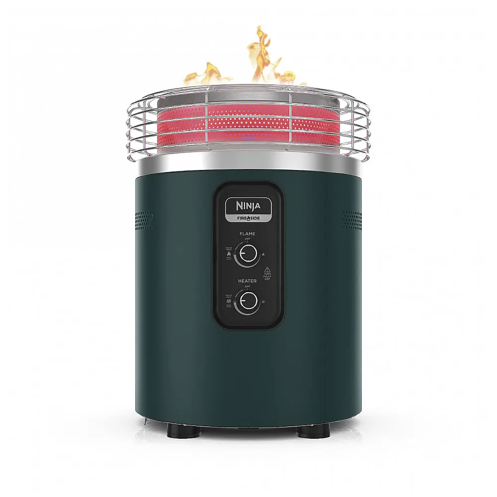 Fogueira e Aquecedor Externo Ninja Fireside360 OF101GN 80.000 BTU 3 Modos Verde Halocline a Propano