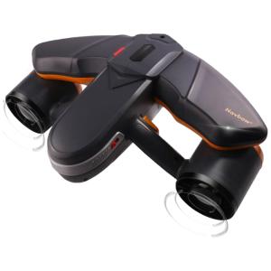 Scooter de Propulsor Aquático Sublue Mergulhe de ate 40 Metros para Crianças e Adultos e, WINDEK Navbow Plus orange, Preto