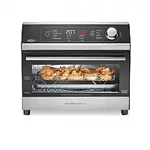 Forno Elétrico de Bancada 10 Configurações em Aço Inoxidável com Painel Digital, 1800W, 110v, HAMILTON BEACH 31220, Prateado