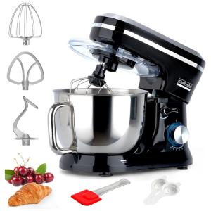 Batedeira 6,5L + Mixer 660W 10 Velocidades Kitchen TiltHead c/ Gancho p/ Massas e Bolos