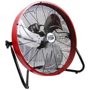 Ventilador de Piso 50cm Alta Velocidade e Inclinação, 3 Velocidades, 110V, MAXX AIR HVFF 20S REDUPS, Vermelho
