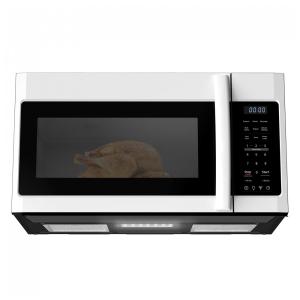 Forno Micro-ondas de Embutir BLACK+DECKER com Exaustor e Cozimento Automático com um Toque, de 48,14 litros, Branco, 1000 Watts