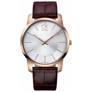 Relógio Masculino Analógico Automático, Couro, CALVIN KLEIN K2G21629, Marrom