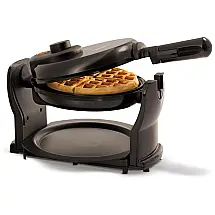 Máquina de Waffle, 4 Fatias, 110v, BELLA 13591, Preto