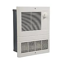 Aquecedor de Parede Broan-NuTone 9815WH Branco 1500W 5120 BTU Termostato Ajustavel 13,9 m2 120V/240V Convertivel