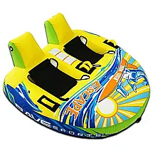 Boia Rebocável Aquática para 2 Pessoas, Amarela, RAVE SPORTS, Amarelo