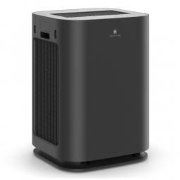 Purificador de Ar com Filtro True HEPA H14, Silencioso e Área até 380 m2, Medify MA125, Preto