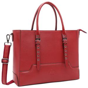 Bolsa Pasta Couro 15.6 Pol. Laptop Profissional Feminino Forro Acolchoado