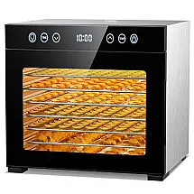 Desidratador de Alimentos PSIIDAN Cinza 8 Bandejas com Luz Interior 650W 240V