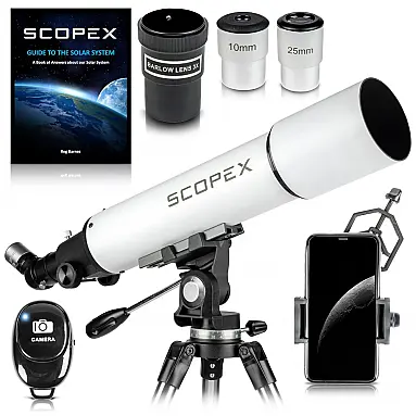 Telescópio Astronômico 180x com Adaptador