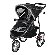 Carrinho de Bebê 2 em 1 Graco FastAction para Corrida, Preto