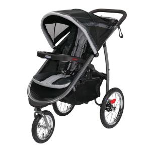 Carrinho de Bebê 2 em 1 Graco FastAction para Corrida, Preto