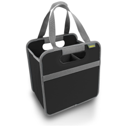 Caixa Para Transporte de Vinhos MEORI A100432 até 6 Garrafas com Alça, Preta