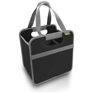 Caixa Para Transporte de Vinhos MEORI A100432 até 6 Garrafas com Alça, Preta