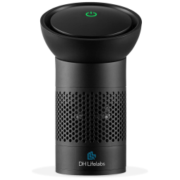 Purificador de Ar com Área até 5 m2, DH Lifelabs, Preto
