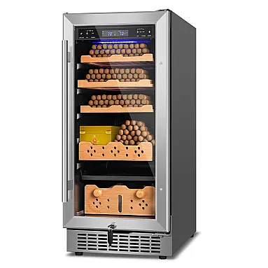 Humidor Elétrico Velieta Aço Inoxidável