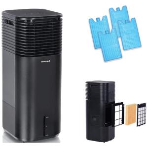Climatizador 500 CFM, 3 em 1, Controle Remoto, 3 Velocidades, 110v, HONEYWELL DLC203AE, Preto