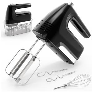 Batedeira Elétrica Portátil de 9 Velocidades com Display Digital, 110V 400W, CBQ, Azul Gelo