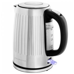 Chaleira Elétrica 1.7L com Desligamento Automático e Controle de Temperatura, 1750W, 110v, OVENTE KS711S, Prateado