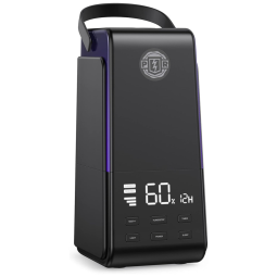 Rhône PE AH007 Umidificador Portátil 4L Área 30 m2, PARIS RHÔNE, Preto