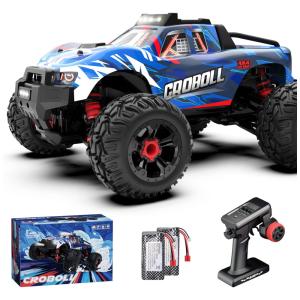 Carrinho de Controle Remoto Caminhão, Escala 114, Off Road, CROBOLL, Azul