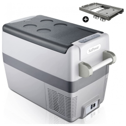 Setpower Cooler, Geladeira Elétrica Automotiva 42L Portátil, 12, 24V DC 110, 240V AC