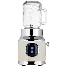 Liquidificador de Bancada Pessoal para Vitaminas, 600 mL, 300W, 110v, FRIGIDAIRE ESMM100 CREAM, Creme