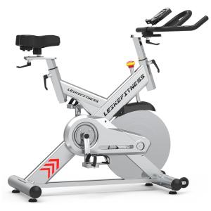 Bicicleta Ergométrica P80400V com Monitor Digital e Assento Ajustável, LEIKEFITNESS, Azul