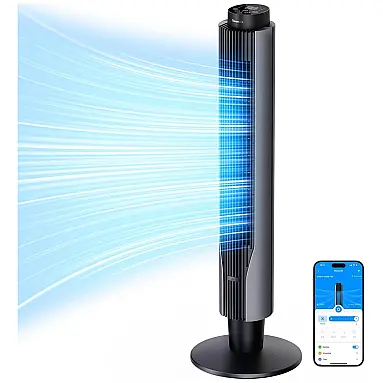 Ventilador de Torre com 8