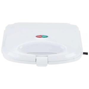 Sanduicheira Elétrica Antiaderente 2 Fatias, Aço Inox, Branca, 110v, EYHLKM, Branco