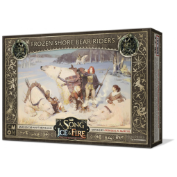 Jogo de Estratégia Frozen Shore Bear Riders 2 a 4 Jogadores, Para Maiores de 14 Anos, CMON SIF414, Preto
