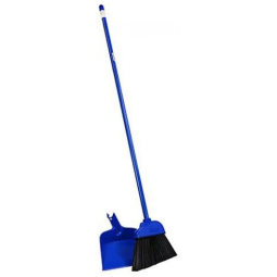 KIt Vassoura e Pá de Corte Angular para Limpeza Interna, Quickie