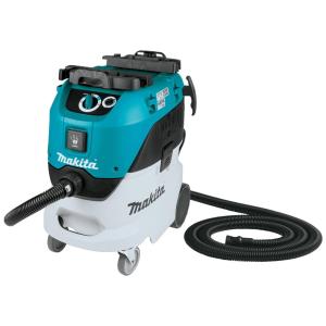 Aspirador e Extrator de Pó Profissional de 41,69L com Filtro HEPA para Molhado e Seco, 110V, Makita VC4210L, Azul