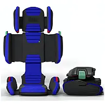 Assento Elevador com Encosto Mifold Hifold Azul-Oceano Ajustável 243 Configurações 18 a 45 kg
